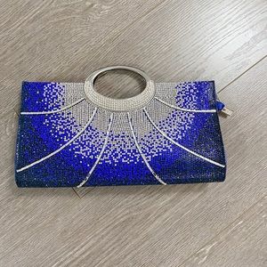 Rhinestone clutch